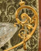 Übersicht. Baccarat Cut Crystal Centerpiece Mounted on Chiseled Gilt Bronze, 19th Century