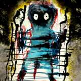 Tunnel Paper Tusche Expressionism artbrut Germany 2025 - photo 1