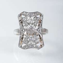 Jugendstil Diamant-Ring