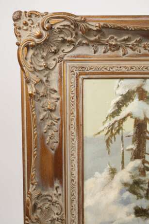 Fritz Laube, "Keiler" in Winterlandschaft - photo 5