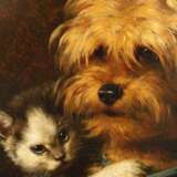 Hedwig von Lepel-Gnitz, attr., Hund und Katz - Foto 4