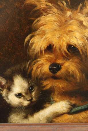 Hedwig von Lepel-Gnitz, attr., Hund und Katz - Foto 4