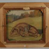 Heinrich Linzen, "Hirsch im Bett" - фото 4