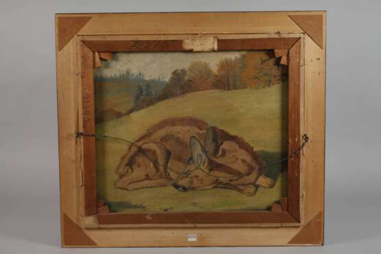 Heinrich Linzen, "Hirsch im Bett" - фото 4