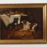 Ricardo Marín y Llovet, attr., Hunde an der Tafel - фото 2