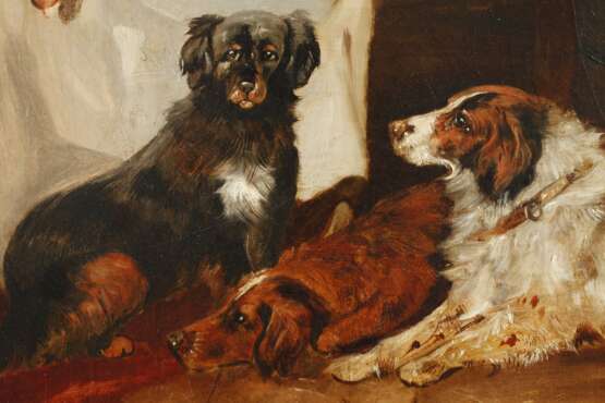 Ricardo Marín y Llovet, attr., Hunde an der Tafel - фото 4