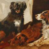 Ricardo Marín y Llovet, attr., Hunde an der Tafel - фото 4