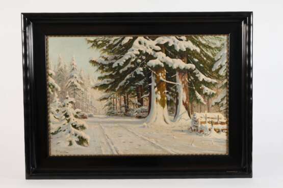 Bruno Moras, Sonniger Winterwald - photo 2