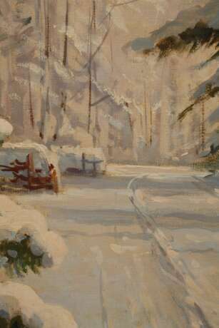 Bruno Moras, Sonniger Winterwald - photo 5
