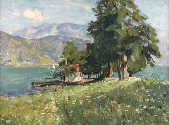 Erich Martin Müller, "Sommertag am Attersee" - photo 1