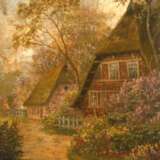 Marie Oesterley, Reetgedeckte Bauernhäuser - Foto 1