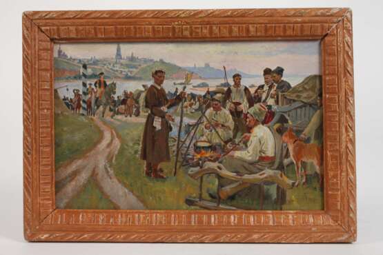 Louis Picard, Kosaken am Fluss - photo 2