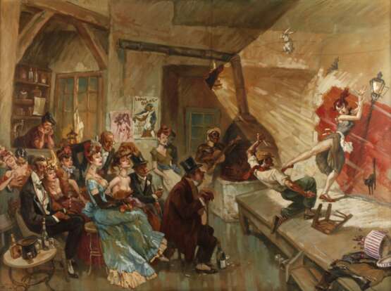 Hermann Prediger, Cabaret "Lapin Blanc Paris" - photo 1