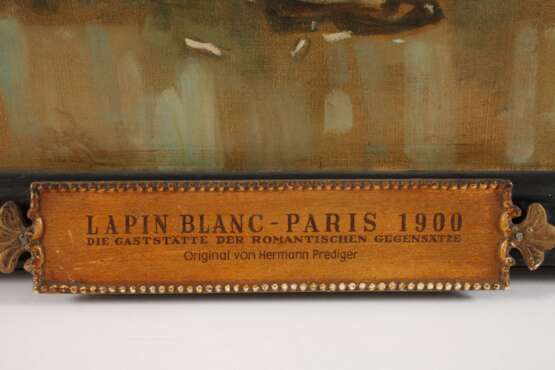 Hermann Prediger, Cabaret "Lapin Blanc Paris" - photo 4