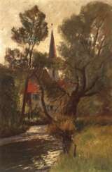 Franz Reder-Broili, &quot;Parthie bei Trauchgau&quot; 