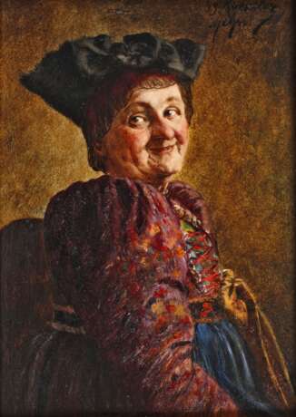 Georg Roessler, Frau in Tracht - photo 1