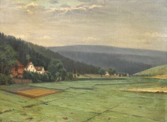 Josef Rolletschek, Frühlingslandschaft - Foto 1