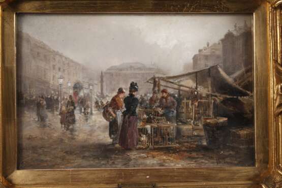 E. Rovier, Geflügelmarkt in Antwerpen - photo 2