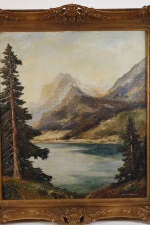Hermann Schmitzbonn, See im Gebirge - photo 2