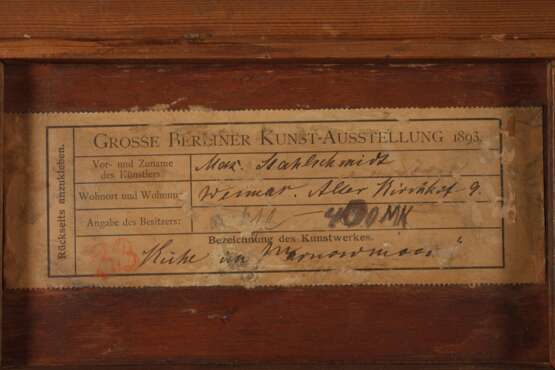 Max Stahlschmidt, "Kühe im Warnowmoor" - Foto 8