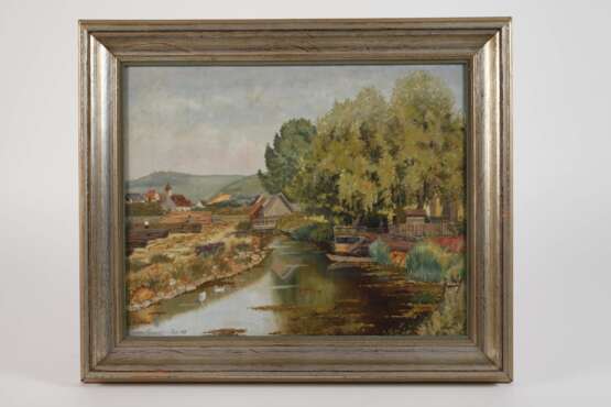 Hermann Stammler, "Abend am Weiher" - Foto 2
