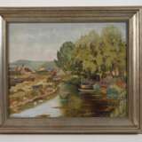 Hermann Stammler, "Abend am Weiher" - Foto 2