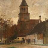 Max Thedy, "Dorfstraße mit Klosterkirche" - фото 1
