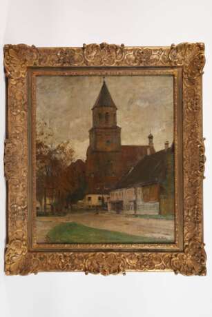 Max Thedy, "Dorfstraße mit Klosterkirche" - фото 2