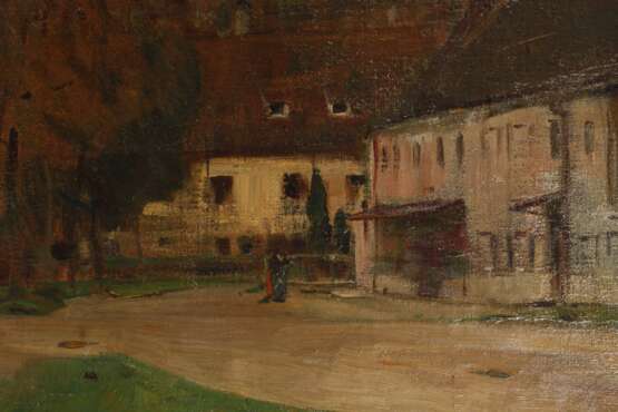Max Thedy, "Dorfstraße mit Klosterkirche" - фото 4