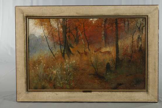 Rudolf Thost, Rehe im Wald - photo 2