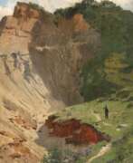 Обзор. Julius Wentscher, Wanderer am Steinbruch