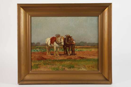 nach Georg Wolf, Bauer mit Gespann - photo 2