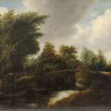 Landschaft mit Graben in der Art Hobbemas - photo 1