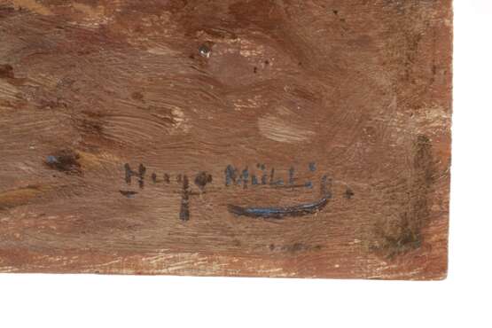 Hugo Mühlig, Schafherde und Heuwender - фото 3