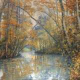 Max Oehler, Herbstliche Flussbiegung - photo 1