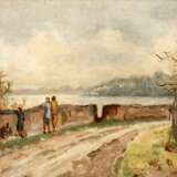 Impressionistische Szene am Fluss - photo 1