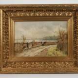Impressionistische Szene am Fluss - photo 2