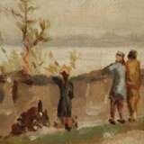 Impressionistische Szene am Fluss - photo 3
