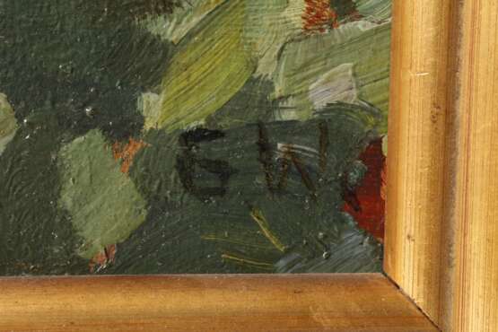 Monogrammist, Garten mit Sonnenblumen - photo 3
