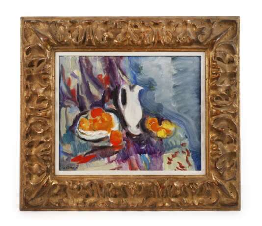 Charles Camoin, Stillleben mit Obstteller und Kanne - photo 1