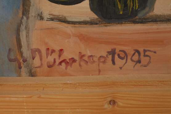 Günter Dührkop, Dahlienstillleben - photo 3