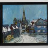 Günter Dührkop, Ortschaft im Winter - Foto 2