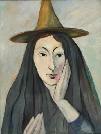 Flory Roland, Dame mit Hut - photo 1