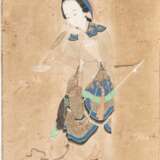 Junge Frau mit Pfeil und Bogen - фото 1