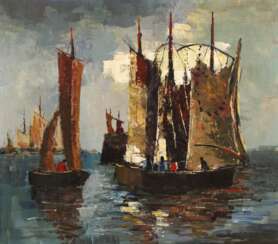 Segelschiffe auf dem Meer