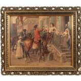 Rahmen Historismus mit galanter Szene - Foto 1