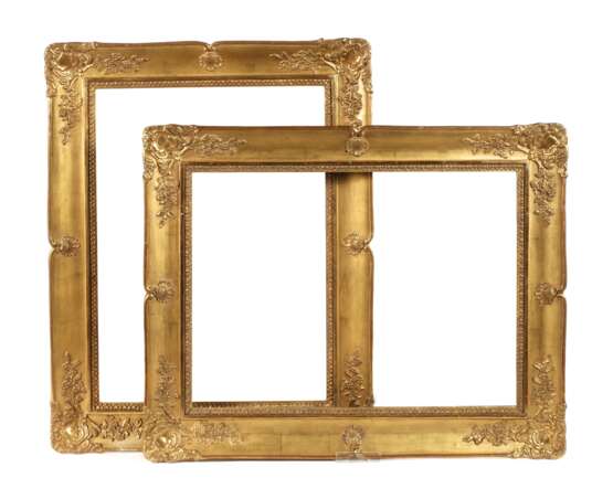 Paar Goldstuckrahmen Historismus - photo 1