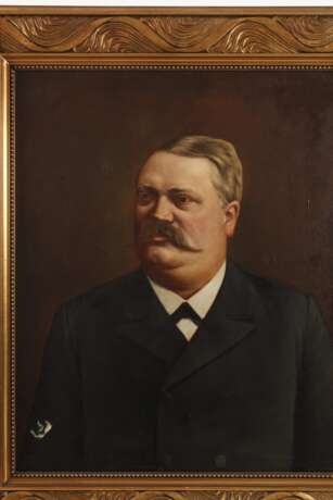 Rahmen Jugendstil mit Herrenportrait - Foto 3