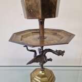 Plat de service en bronze ancien Bronze and brass Antiquity Early 20th century - photo 6
