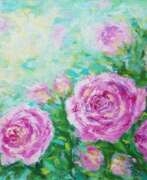 Olga Malamud-Pavlovich (né en 1951). Roses in the garden